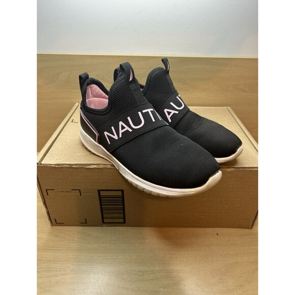 Nautica Kids girls size 3 Alois Pink Black ATHLETIC - Picture 3 of 11